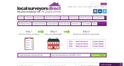 Desktop Screenshot of localsurveyorsdirect.co.uk